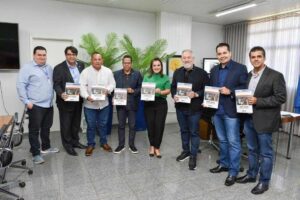 Prefeita Adriane Lopes recebe comitiva do Rio de Janeiro e apresenta potencialidades de Campo Grande